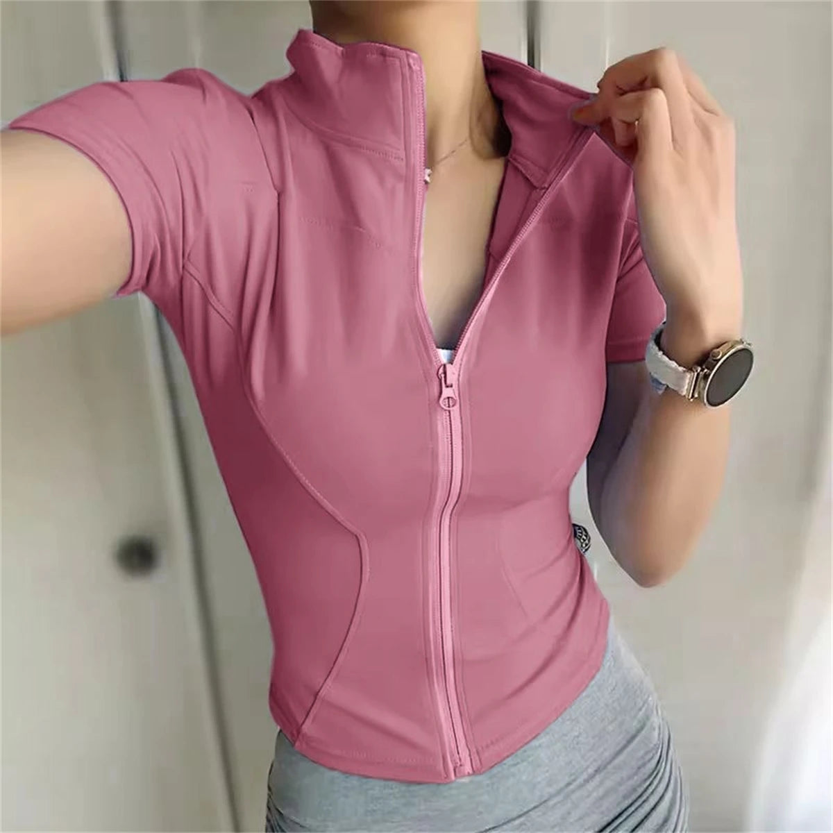 Casual Slim Fit Top