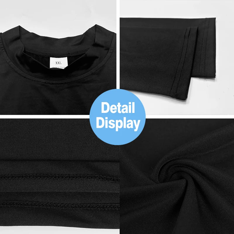 Men's Turtleneck Muscle Long-Sleeved