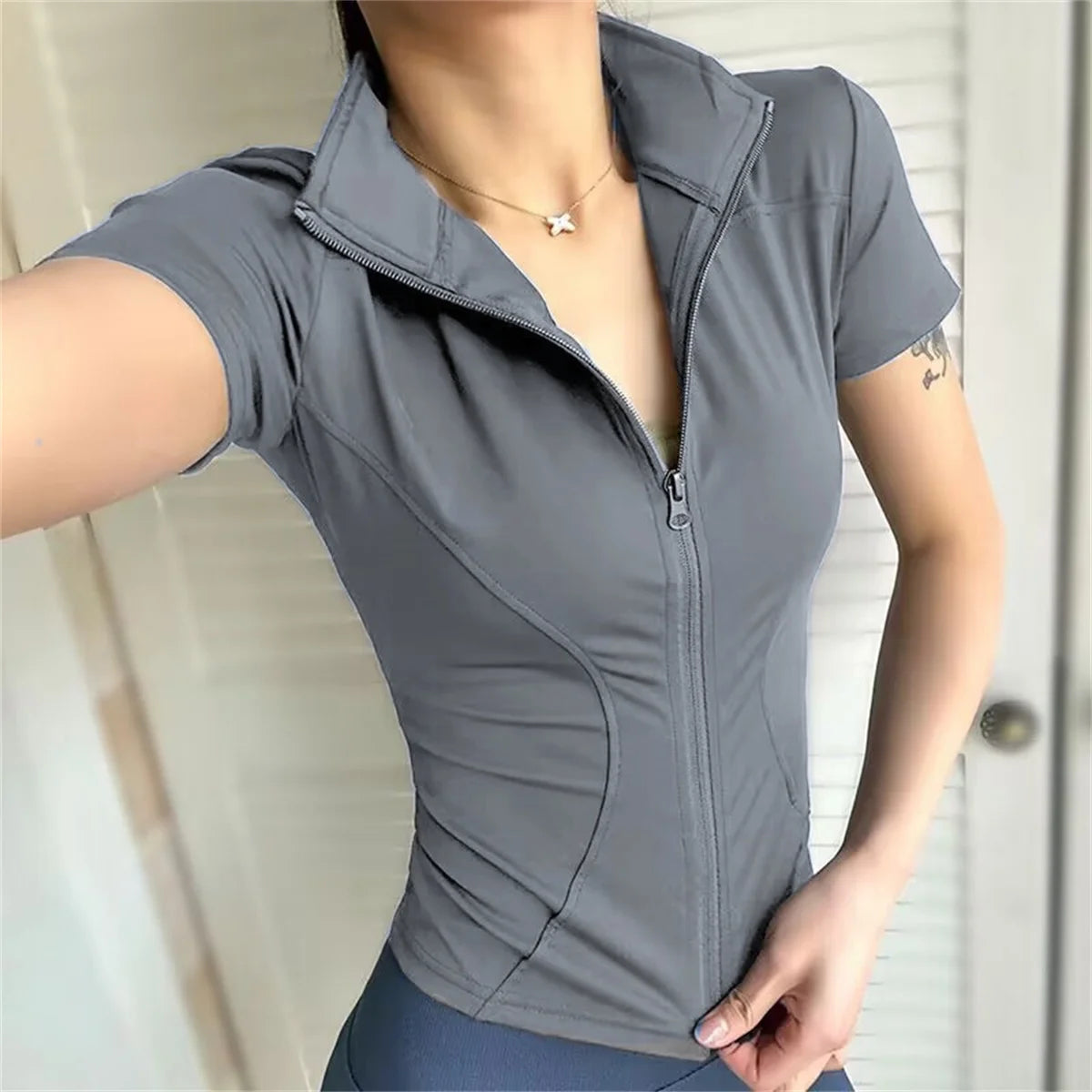 Casual Slim Fit Top